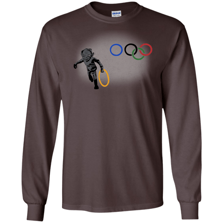 T-Shirts Dark Chocolate / S Gollympics Men's Long Sleeve T-Shirt