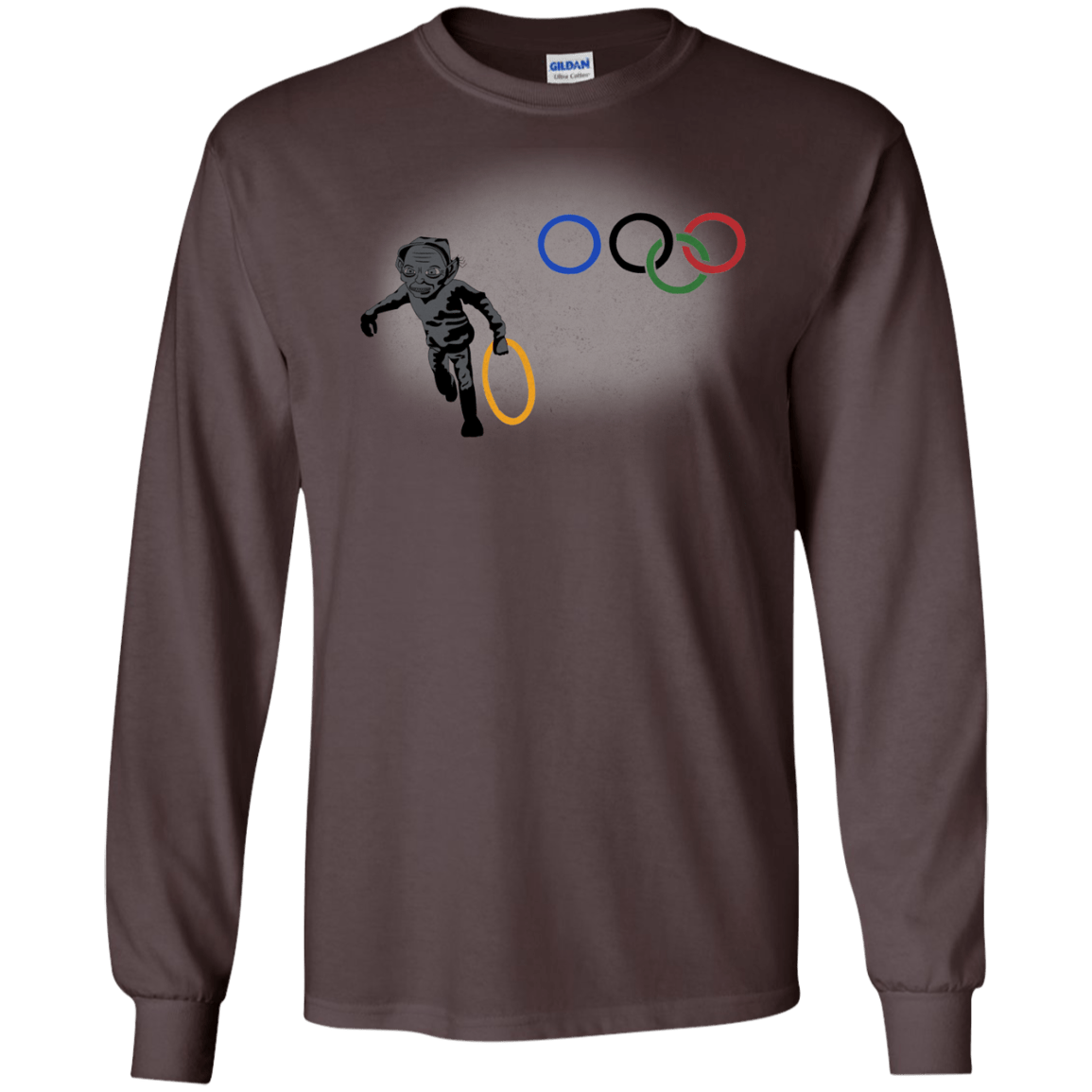 T-Shirts Dark Chocolate / S Gollympics Men's Long Sleeve T-Shirt