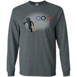 T-Shirts Dark Heather / S Gollympics Men's Long Sleeve T-Shirt