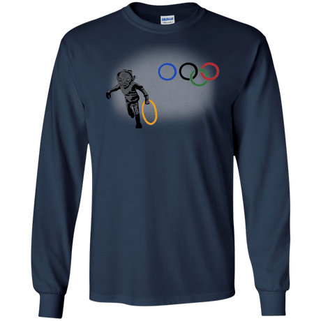 T-Shirts Navy / S Gollympics Men's Long Sleeve T-Shirt