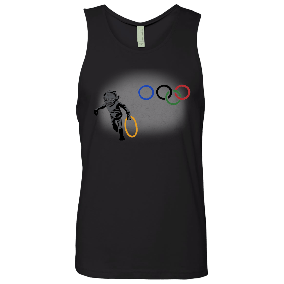 T-Shirts Black / S Gollympics Men's Premium Tank Top