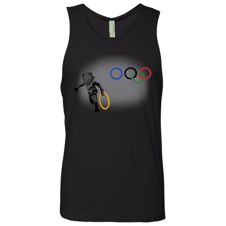 T-Shirts Black / S Gollympics Men's Premium Tank Top