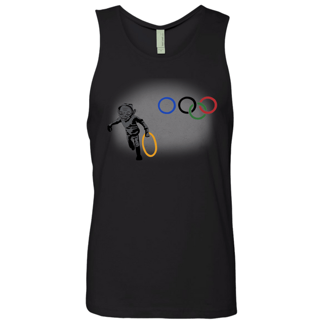 T-Shirts Black / S Gollympics Men's Premium Tank Top