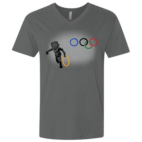 T-Shirts Heavy Metal / X-Small Gollympics Men's Premium V-Neck