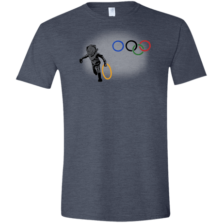 T-Shirts Heather Navy / S Gollympics Men's Semi-Fitted Softstyle
