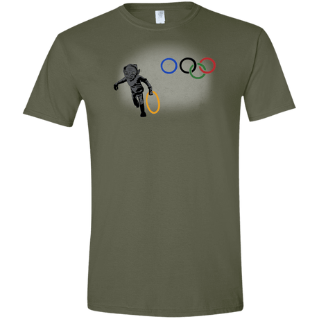 T-Shirts Military Green / S Gollympics Men's Semi-Fitted Softstyle