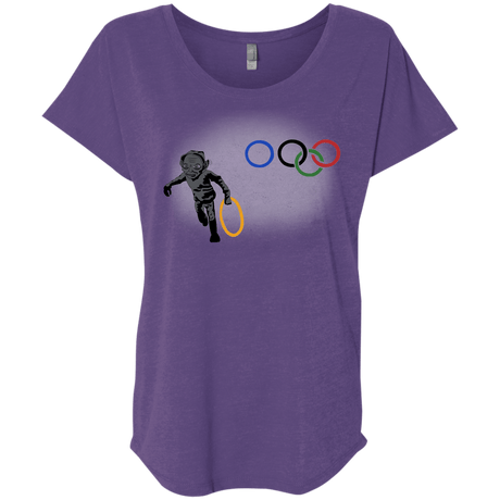 T-Shirts Purple Rush / X-Small Gollympics Triblend Dolman Sleeve