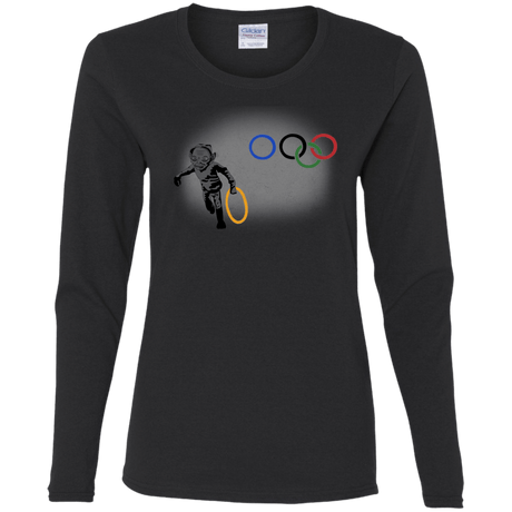 T-Shirts Black / S Gollympics Women's Long Sleeve T-Shirt