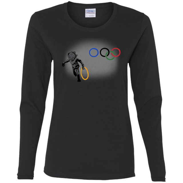 T-Shirts Black / S Gollympics Women's Long Sleeve T-Shirt