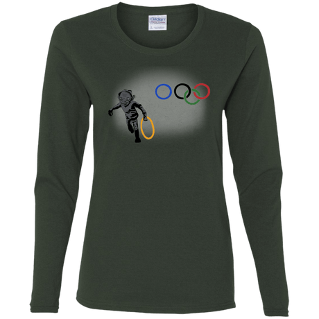 T-Shirts Forest / S Gollympics Women's Long Sleeve T-Shirt