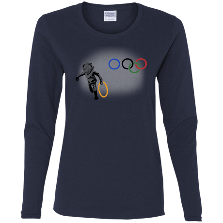 T-Shirts Navy / S Gollympics Women's Long Sleeve T-Shirt