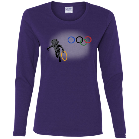 T-Shirts Purple / S Gollympics Women's Long Sleeve T-Shirt