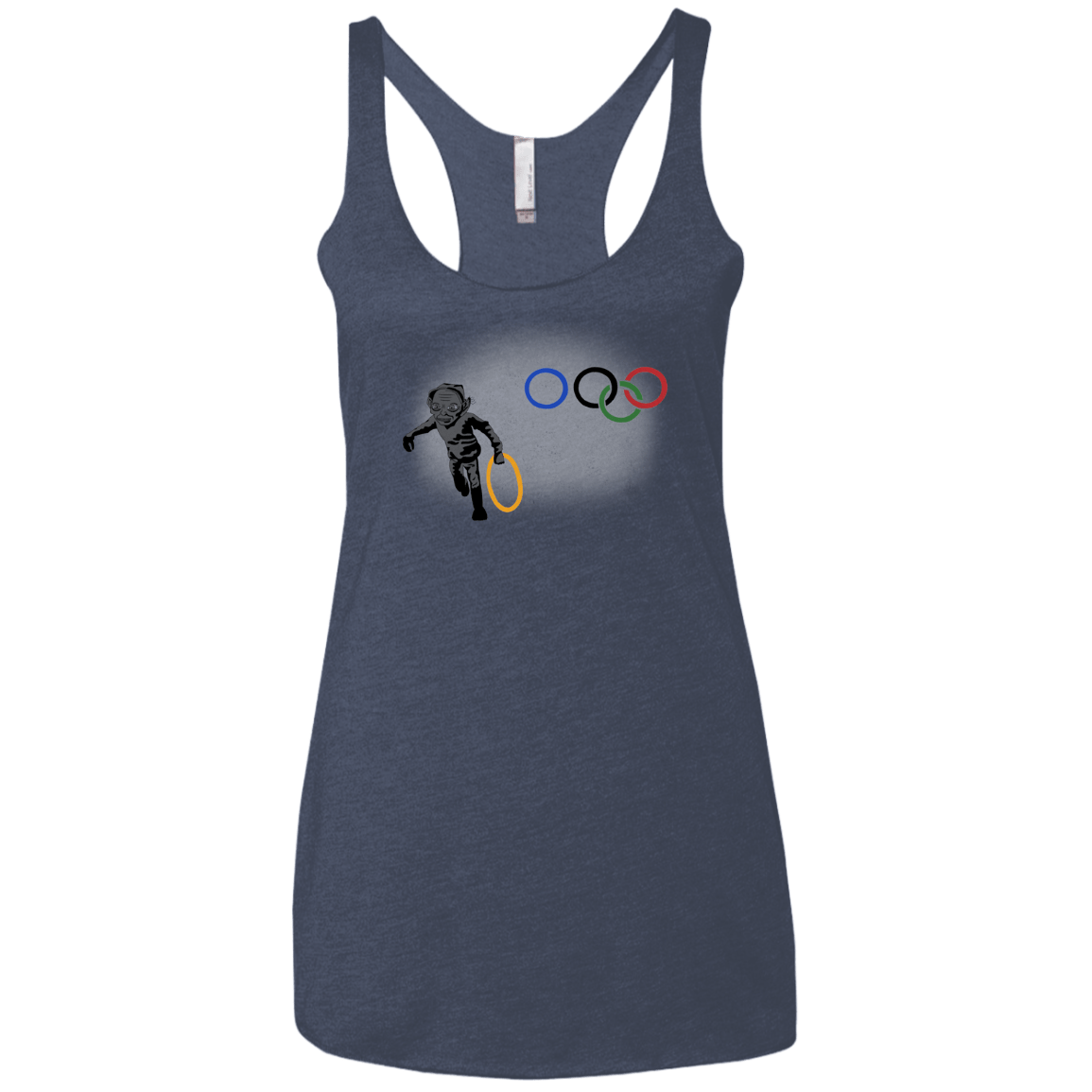 T-Shirts Vintage Navy / X-Small Gollympics Women's Triblend Racerback Tank