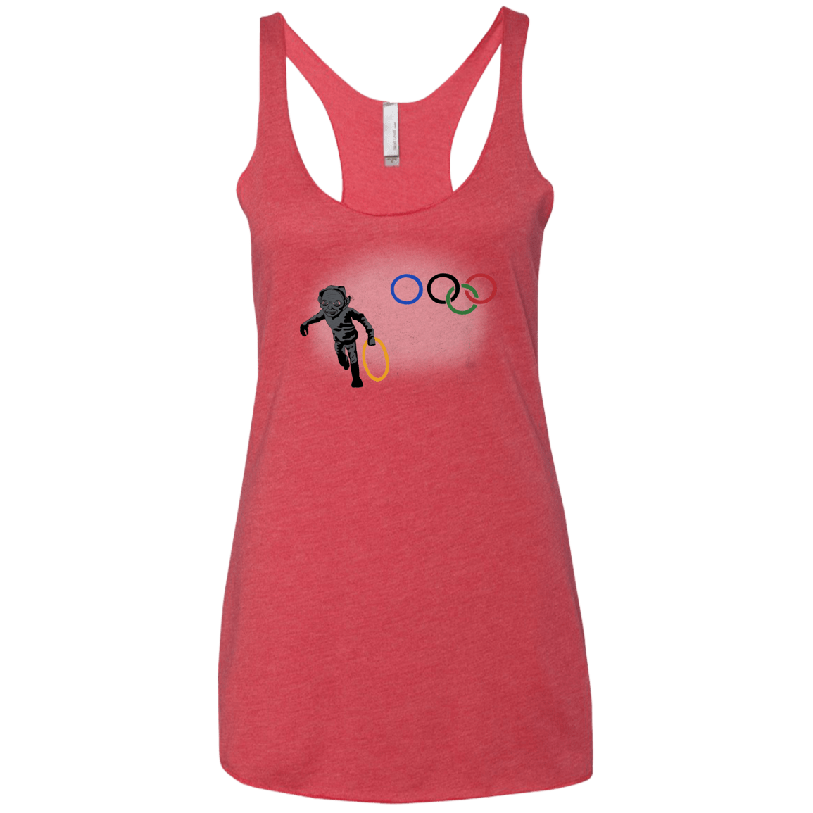 T-Shirts Vintage Red / X-Small Gollympics Women's Triblend Racerback Tank