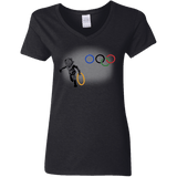 T-Shirts Black / S Gollympics Women's V-Neck T-Shirt