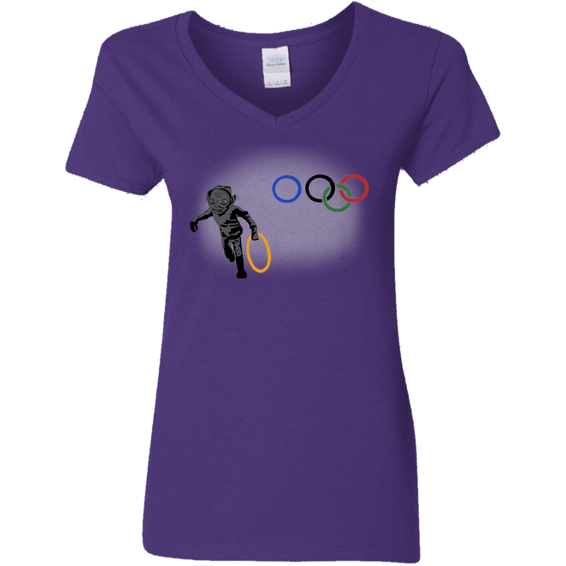 T-Shirts Purple / S Gollympics Women's V-Neck T-Shirt