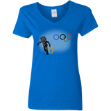 T-Shirts Royal / S Gollympics Women's V-Neck T-Shirt