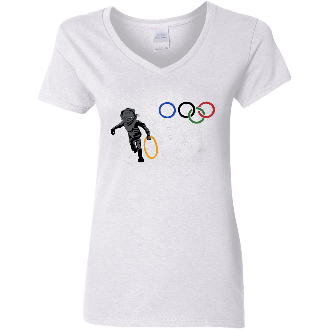 T-Shirts White / S Gollympics Women's V-Neck T-Shirt