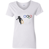 T-Shirts White / S Gollympics Women's V-Neck T-Shirt