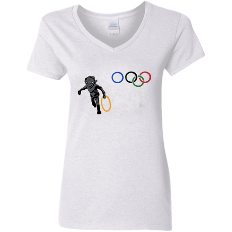 T-Shirts White / S Gollympics Women's V-Neck T-Shirt