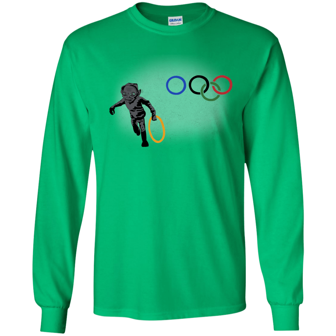 T-Shirts Irish Green / YS Gollympics Youth Long Sleeve T-Shirt