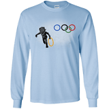T-Shirts Light Blue / YS Gollympics Youth Long Sleeve T-Shirt