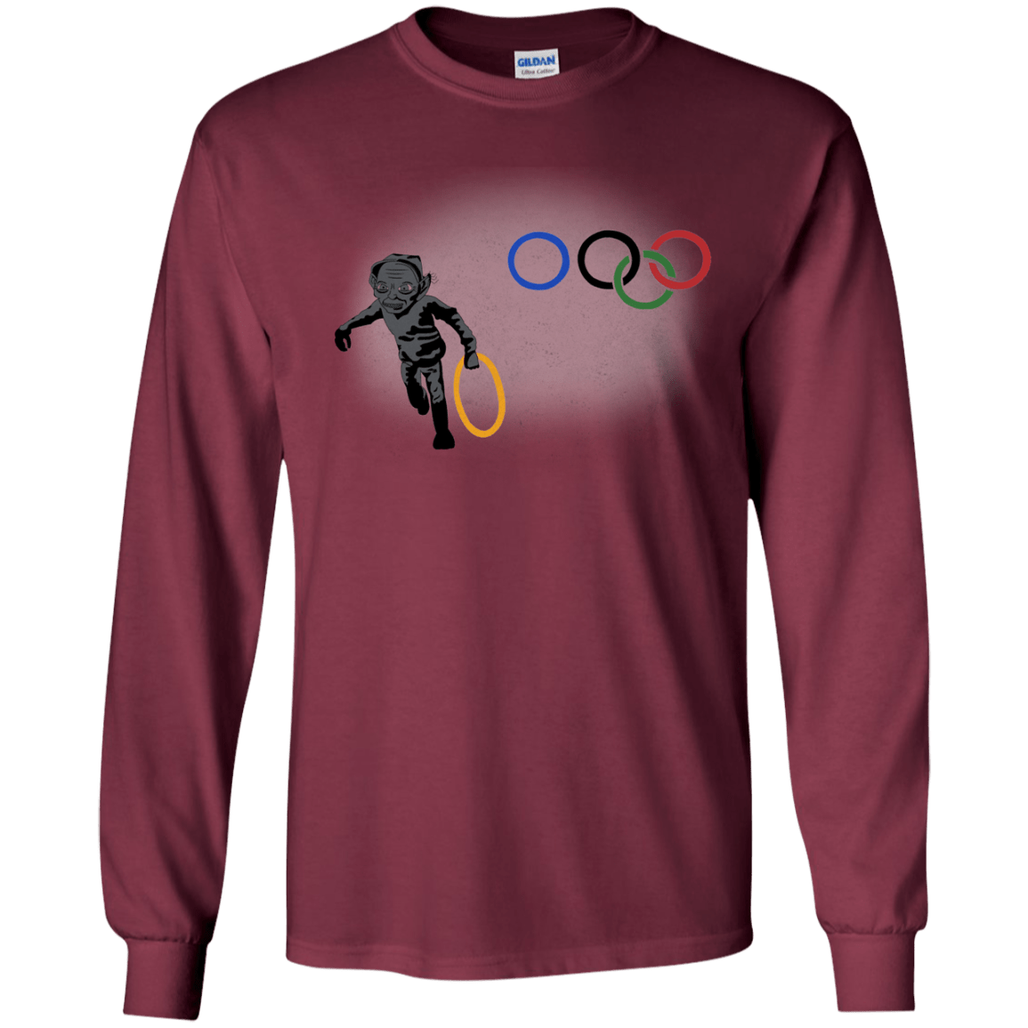 T-Shirts Maroon / YS Gollympics Youth Long Sleeve T-Shirt