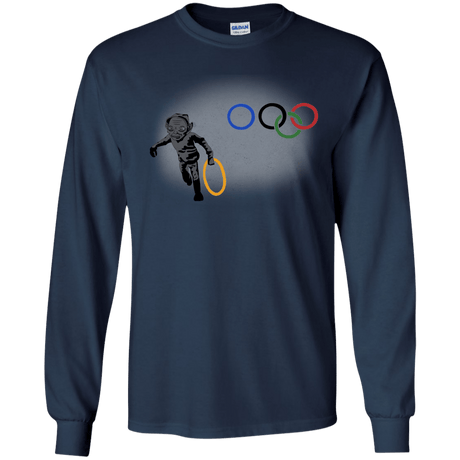 T-Shirts Navy / YS Gollympics Youth Long Sleeve T-Shirt