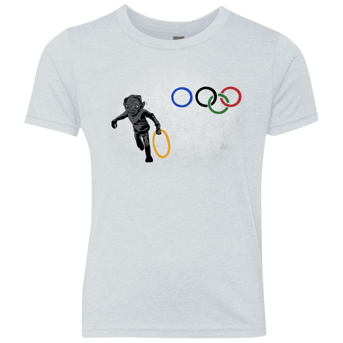T-Shirts Heather White / YXS Gollympics Youth Triblend T-Shirt