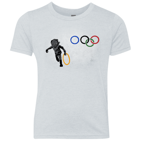 T-Shirts Heather White / YXS Gollympics Youth Triblend T-Shirt