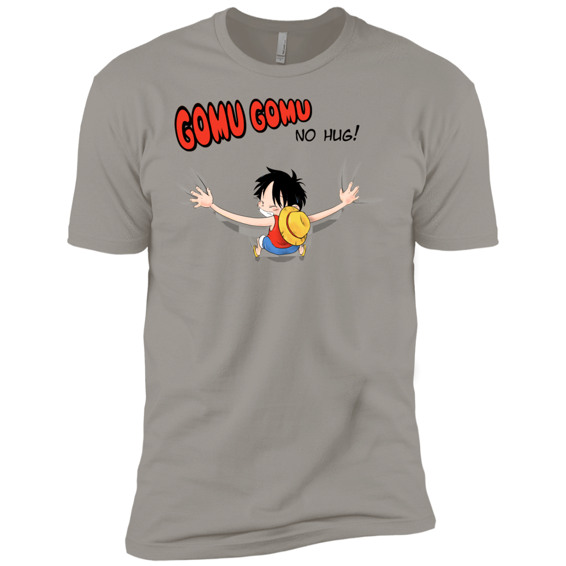 T-Shirts Light Grey / YXS Gomu Gomu no Hug Boys Premium T-Shirt