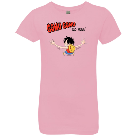 T-Shirts Light Pink / YXS Gomu Gomu no Hug Girls Premium T-Shirt