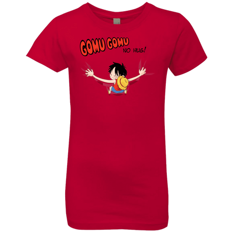 T-Shirts Red / YXS Gomu Gomu no Hug Girls Premium T-Shirt