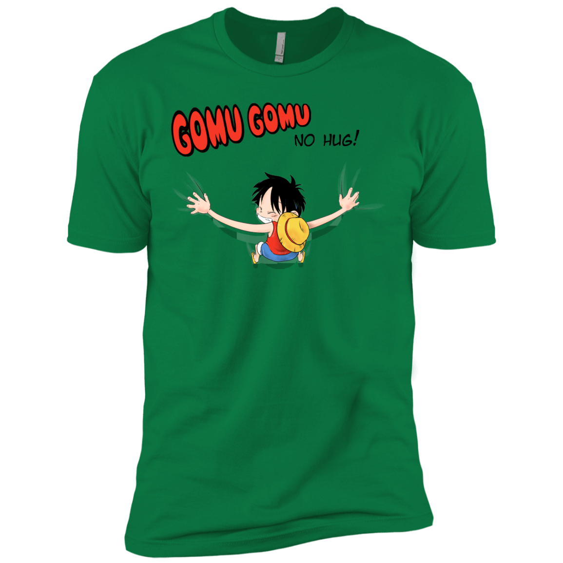 T-Shirts Kelly Green / X-Small Gomu Gomu no Hug Men's Premium T-Shirt