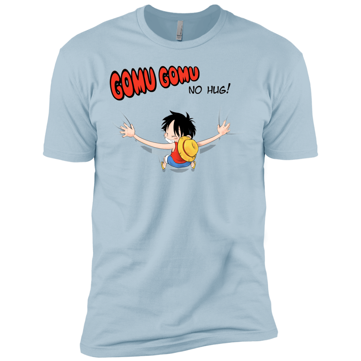 T-Shirts Light Blue / X-Small Gomu Gomu no Hug Men's Premium T-Shirt