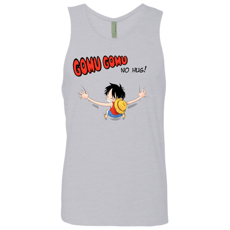 T-Shirts Heather Grey / Small Gomu Gomu no Hug Men's Premium Tank Top