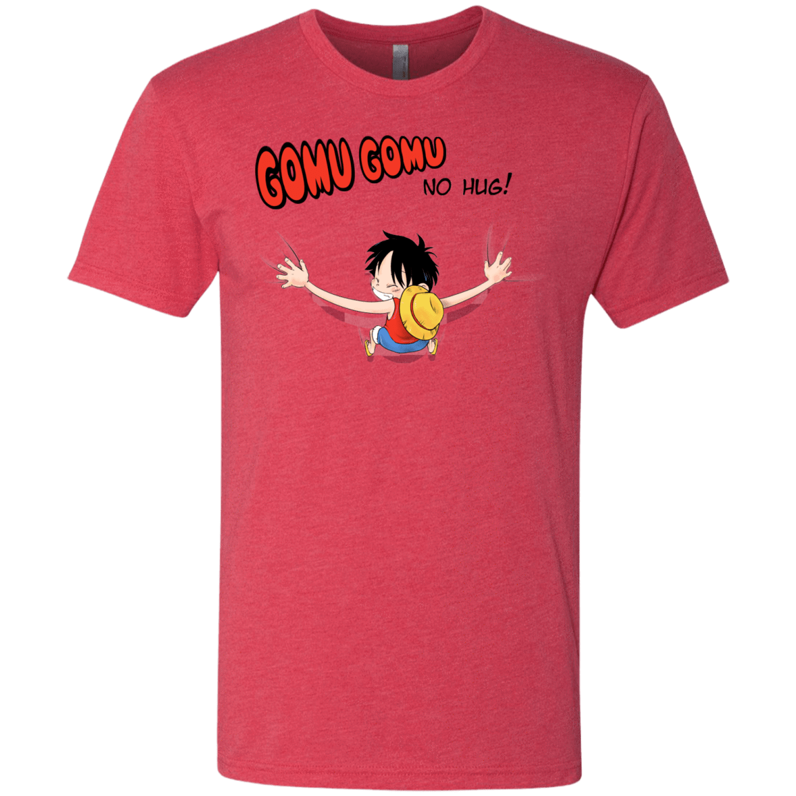 T-Shirts Vintage Red / Small Gomu Gomu no Hug Men's Triblend T-Shirt
