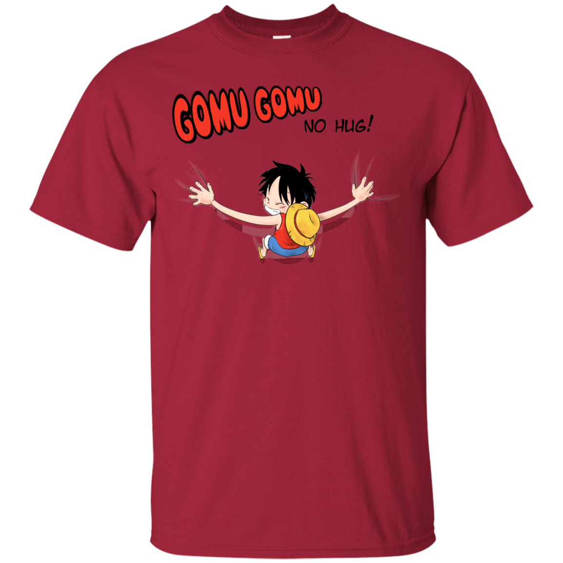 T-Shirts Cardinal / Small Gomu Gomu no Hug T-Shirt