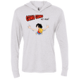 T-Shirts Heather White / X-Small Gomu Gomu no Hug Triblend Long Sleeve Hoodie Tee