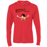 T-Shirts Vintage Red / X-Small Gomu Gomu no Hug Triblend Long Sleeve Hoodie Tee