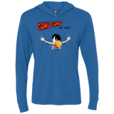 T-Shirts Vintage Royal / X-Small Gomu Gomu no Hug Triblend Long Sleeve Hoodie Tee