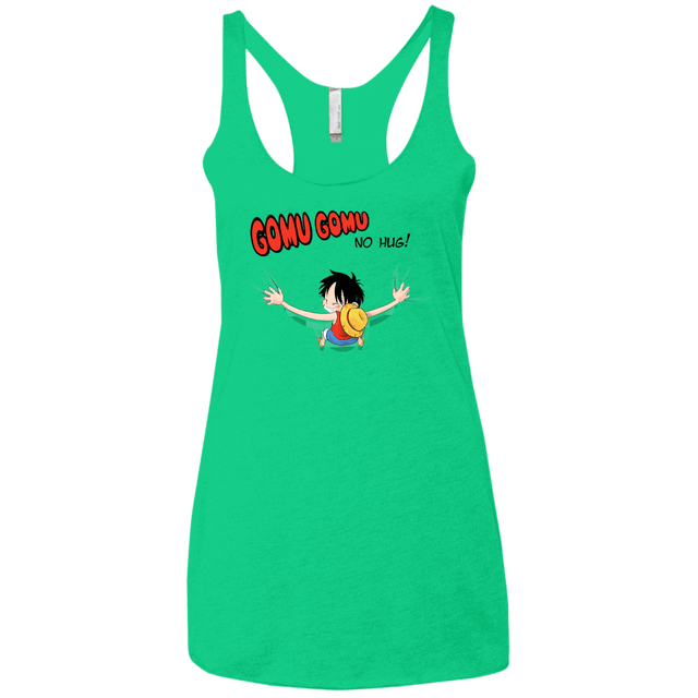 T-Shirts Envy / X-Small Gomu Gomu no Hug Women's Triblend Racerback Tank