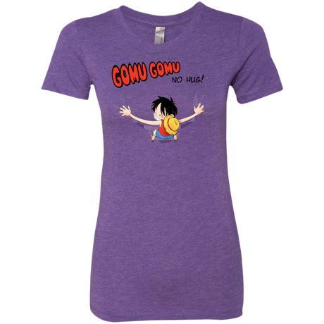 T-Shirts Purple Rush / Small Gomu Gomu no Hug Women's Triblend T-Shirt