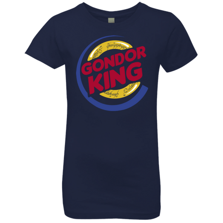 T-Shirts Midnight Navy / YXS Gondor King Girls Premium T-Shirt