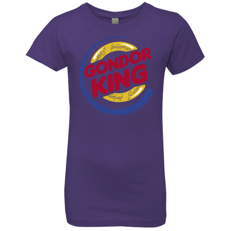 T-Shirts Purple Rush / YXS Gondor King Girls Premium T-Shirt