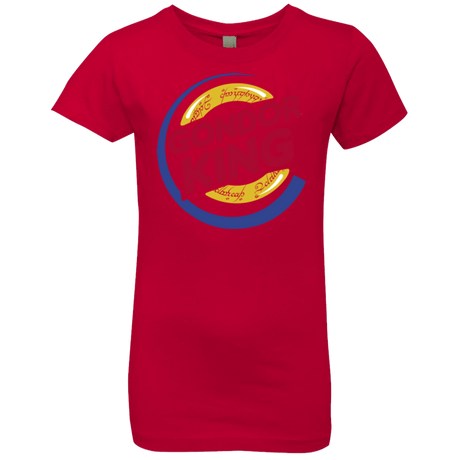 T-Shirts Red / YXS Gondor King Girls Premium T-Shirt