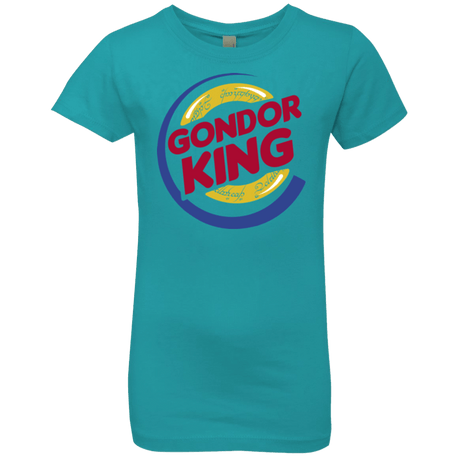 T-Shirts Tahiti Blue / YXS Gondor King Girls Premium T-Shirt