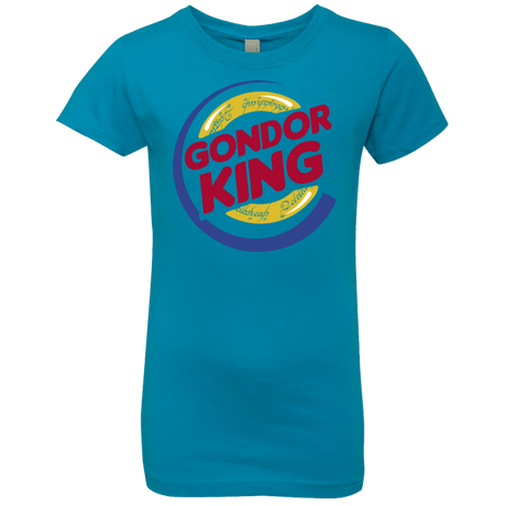 T-Shirts Turquoise / YXS Gondor King Girls Premium T-Shirt