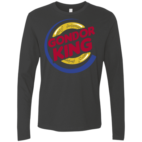 T-Shirts Heavy Metal / Small Gondor King Men's Premium Long Sleeve