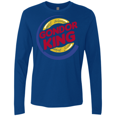 T-Shirts Royal / Small Gondor King Men's Premium Long Sleeve
